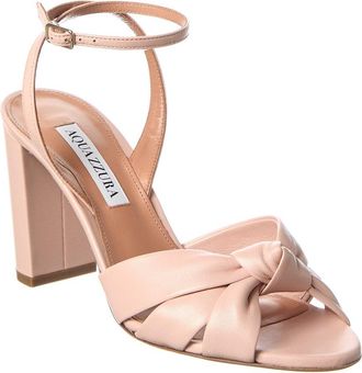 Aquazzura Nina 85 Leather Sandal