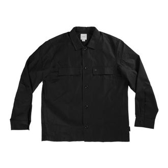 Calvin Klein Heren, Overhemden, Zwart, Maat: XL Katoen