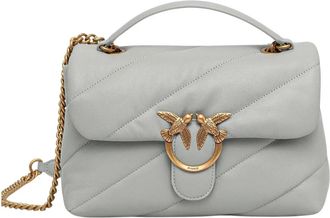 Pinko Love Classic Puff - - Bags - Donna - Grigio - ONE SIZE