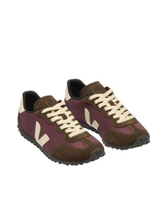 Veja Womens Sneakers Nolyn Amaranth-Butter Upper: (polyester Trainers Amaranth/butter