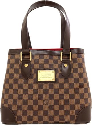 Louis Vuitton Damier Canvas Ebene Damier Canvas Tote Bag (Pre-Owned)