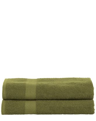 Superior Weavers Touch 2Pc Bath Cotton Sheet Set