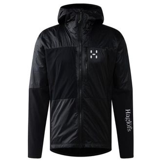 Hagl&ouml;fs Nallo Touring Hybrid Mid Fleecejacke f&uuml;r Herren | schwarz