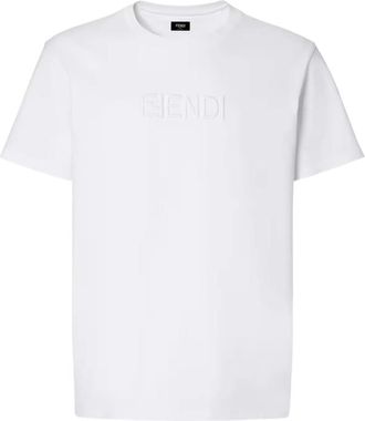 Fendi Embossed T-shirt