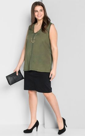 Sheego Bleistiftrock