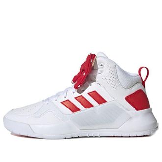 adidas (WMNS) adidas neo PLAY9TIS 2.0 White Red FW7017