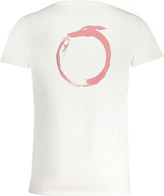 Trussardi Mens Crew Neck Tshirt - Light Grey Cotton - Size X-Large