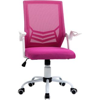 Vinsetto Vinsetto - Sedia da Ufficio Girevole con Supporto Lombare e Altezza Regolabile