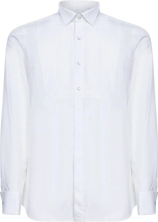 Lardini Casual Shirts - Heren - Zakelijke Overhemden - Wit - L - Overhemden
