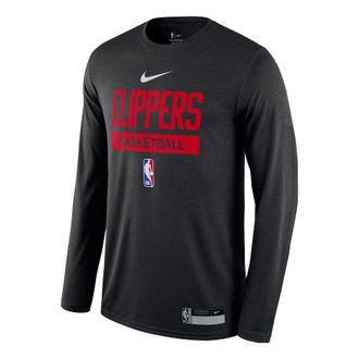 Nike x NBA Essential Practice Legend Performance Long Sleeve T-Shirt LA Clippers DR6522-010