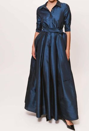 Hutch Jordana Maxi Dress In Navy
