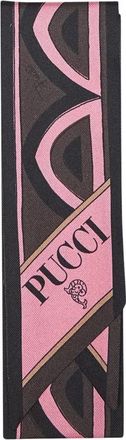 Pucci Sciarpa in seta - - Accessories - Donna - Marrone - ONE SIZE