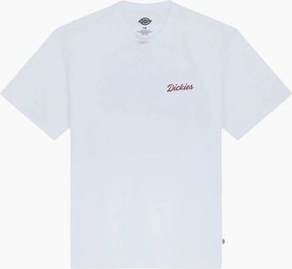 Dickies Mens Dickies Wellsville Midweight White T-Shirt - Size: 40