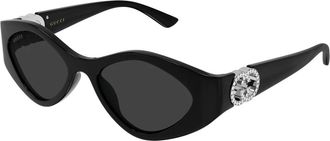 Gucci Sunglasses, female, Black, Size: 52 MM Gg2121S Sunglasses