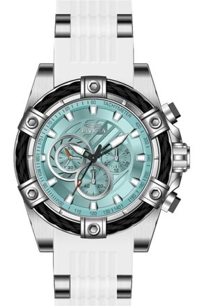 Invicta Bolt 50603 Herenhorloge - Quartz Uurwerk - Roestvrij Staal met Blauwe Wijzerplaat - 52 mm