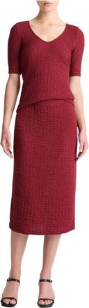 Vince Gonna - Dames - Midirokken - Rood - S - Rokken