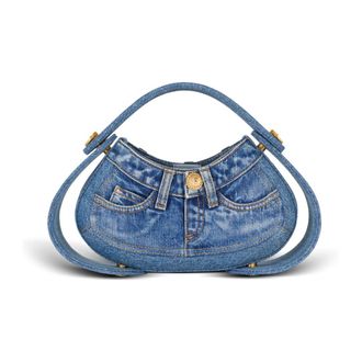 Balmain Mujer, Bolsos, Azul, Talla: ONE Size