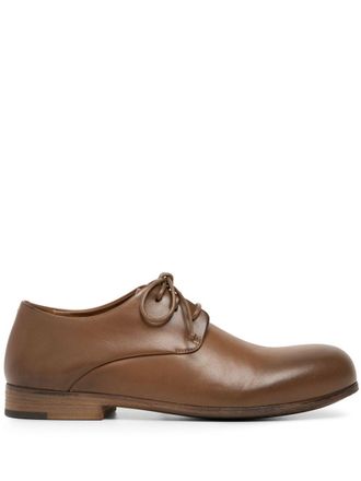 Mars&egrave;ll Capozucca leather derby shoes - Brown