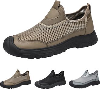 Generic Mens Summer Shoes, Sandals, Slip-On Trainers, Breathable Fitness Shoes, Non-Slip Trail Running Shoes, Lightweight Trainers, Flat Sole, Mens Trainers, 