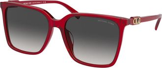 Michael Kors MK2197U CANBERRA 39558G Womens Sunglasses Red Size 56