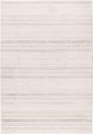 Pierre Cardin Hochwertiger Designer Teppich Nancy 501, Silver-Ivory