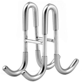 OEM Organizador Colgante Para Ba&ntilde;o, 11x12x5 Cm, Acero Inoxidable, Plata - Crezuo