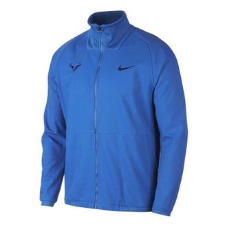 Nike stand collar zipped jacket Blue 933989-403
