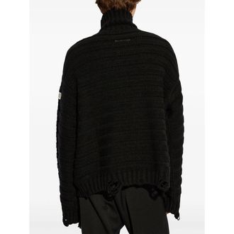 Maison Margiela Virgin Wool Sweater - Black