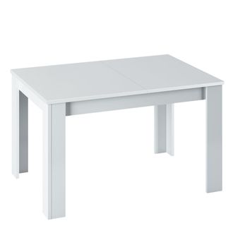HOMN Mesa extensible color blanco 140/190 (ancho) 90 (profundo) 78 (altura)