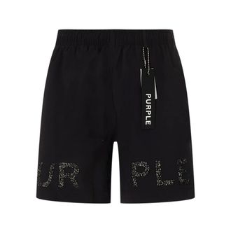 Purple Casual Shorts, male, Black, Size: XL All-Around Short