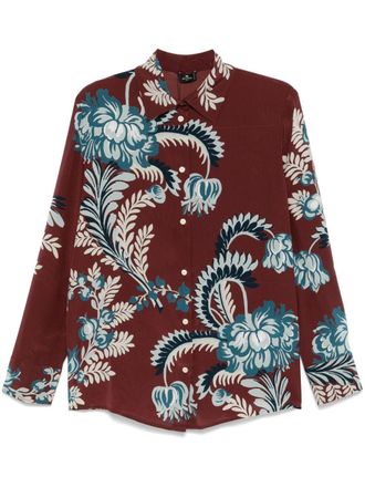 Etro Camicia con stampa - Rosso