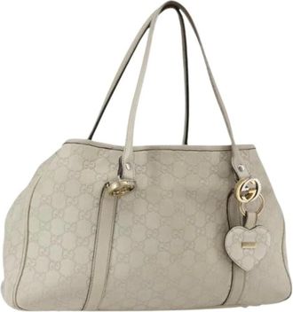 Gucci Pre-owned Shoulder Bags, female, Beige, Size: ONE SIZE Pre-owned Shoulder Bag