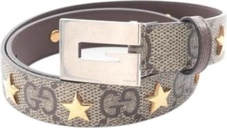 Gucci Pre-owned Belts, male, Brown, Size: ONE SIZE Pre-owned Vintage Belt