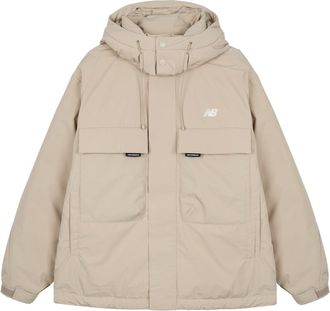 New Balance Lifestyle Down Jacket Asia Sizing Beige AMJ34317-SOT