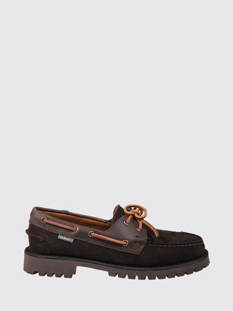 Sebago Guardian Suede Boat Shoes with Side Lacing