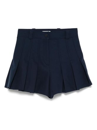 Sandro pleated shorts - Blue