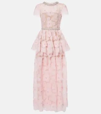 【Alexander McQueen】★lace-insert midi dress Alexander McQueen lace-insert Midi Dress | Pink | FARFETCH CA