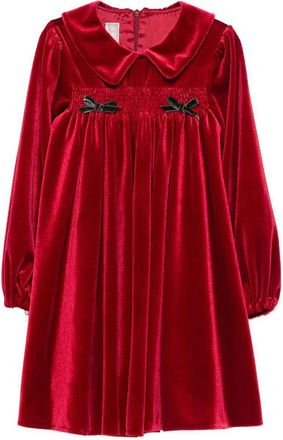 La Stupenderia Red Velvet Dress
