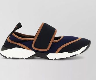 Marni mary jane sneakers contrast trim pull tab