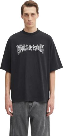 VETEMENTS Hombre, Camisetas, Negro, Talla: L