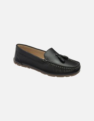 Ravel Womens Bute Womens Loafers - Black - Size: 6