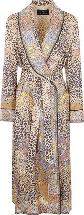 Etro Printed Doublebreasted Midi Dress