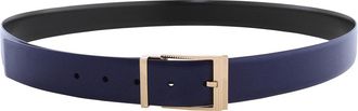 Ferragamo Reversible and Adjustable Leather Belt, Size 115 cm