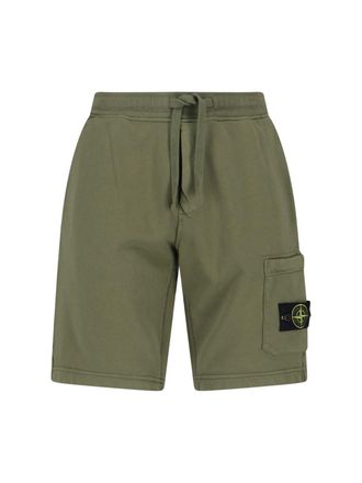 Stone Island Bermuda In Cotone