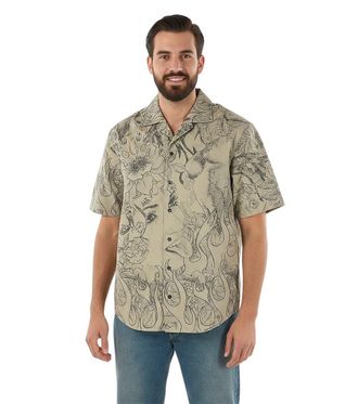 Dsquared2 Grey Regular Printed Shirt