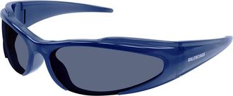 Balenciaga Zonnebril - unisex - Zonnebrillen - Blauw - ONE Size - Accessoires
