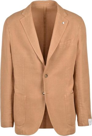 L.B.M. 1911 Blazer Stondato - Heren - Blazers - Bruin - 3XL - Katoen - Jassen