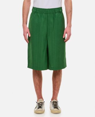 Jacquemus Green Juego Shorts