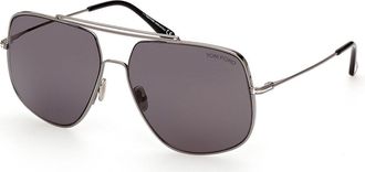 Tom Ford FT0927 LIAM 12A Mens Sunglasses Grey Size 61