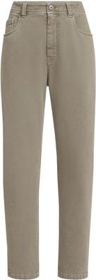 Brunello Cucinelli Baggy Tapered trousers in Military at Nordstrom, Size 48 It